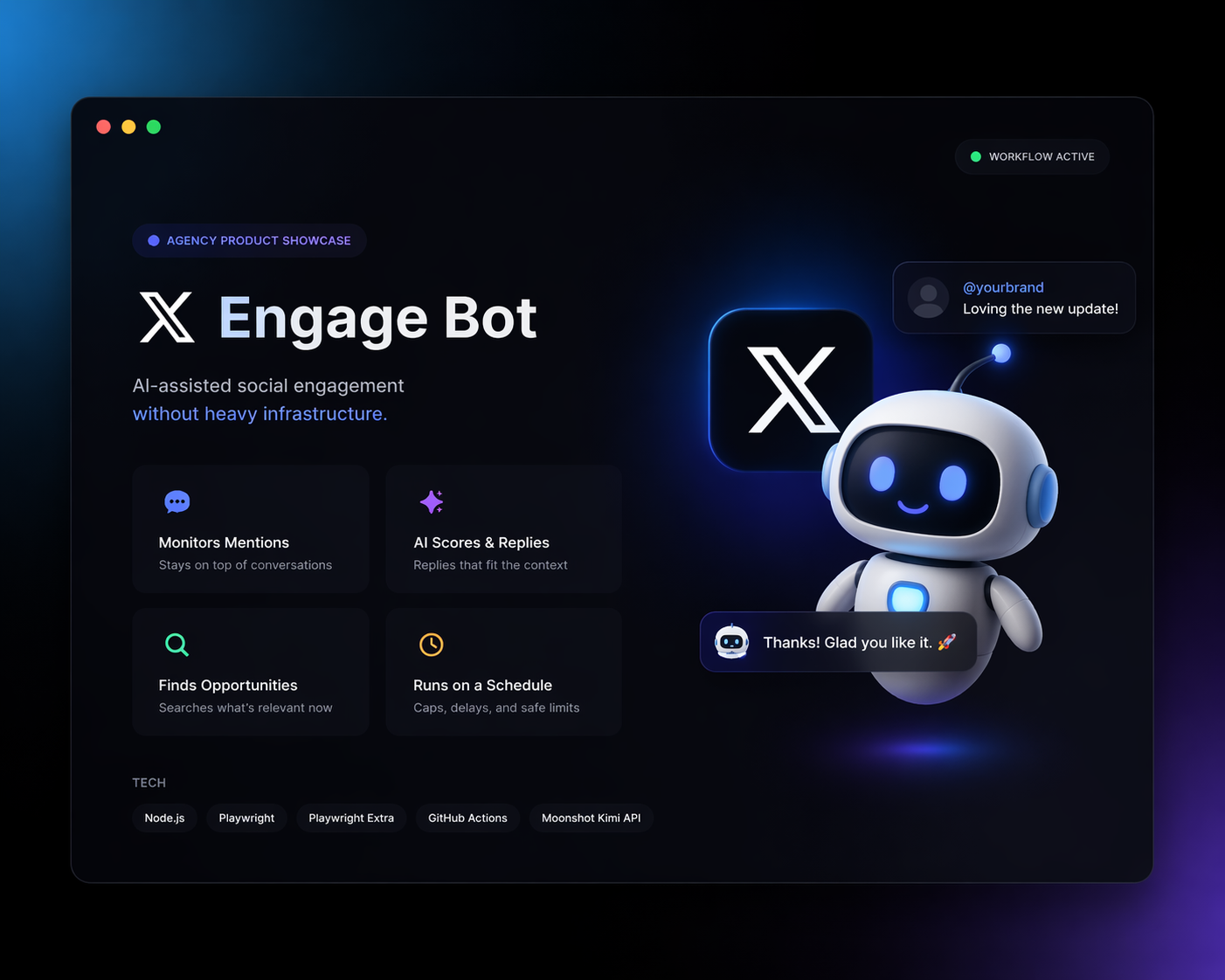 X Engage Bot